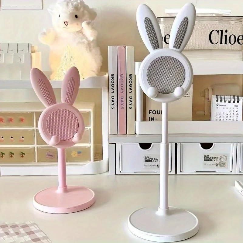 Adjustable Rabbit Cartoon Phone Stand